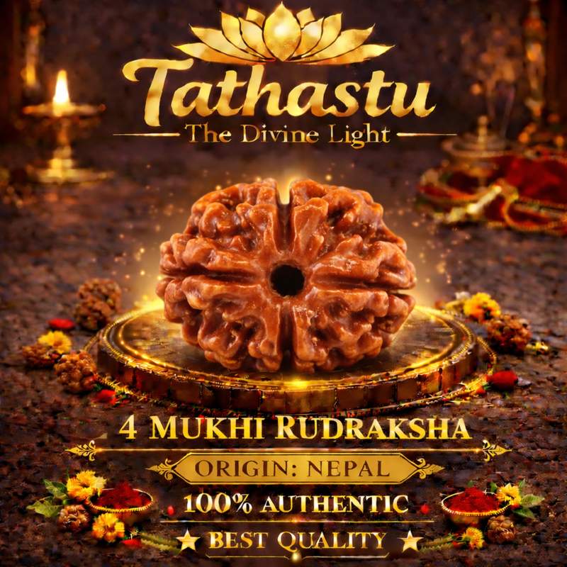 4 Mukhi Rudraksha (Chaar Mukhi Rudraksha)