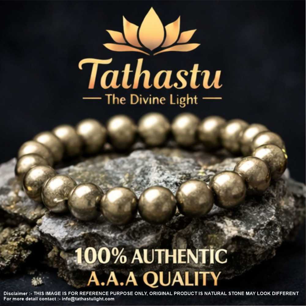 Pyrite Crystal Bracelet (Stone of Wealth & Protection) - Image 2