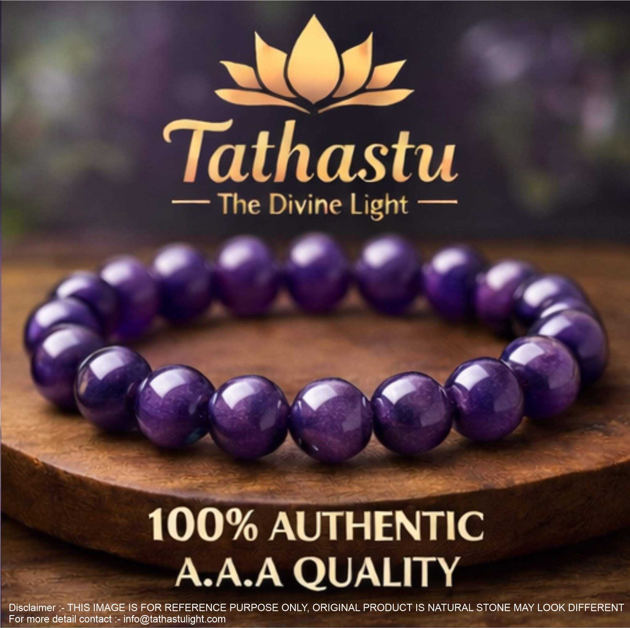 Amethyst Crystal Healing Bracelet