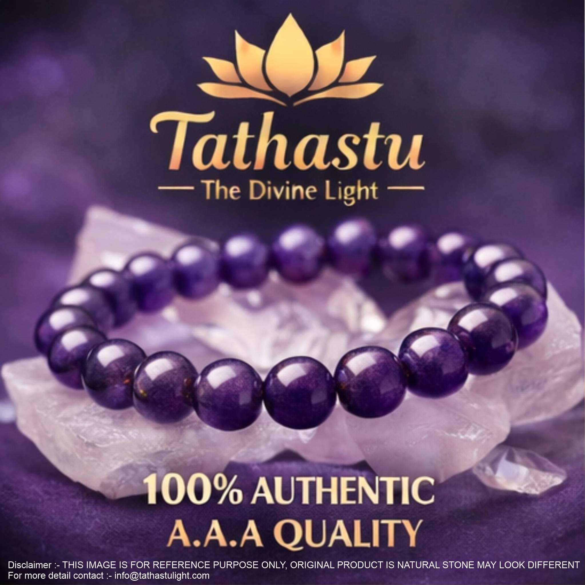 Amethyst Crystal Healing Bracelet - Image 4