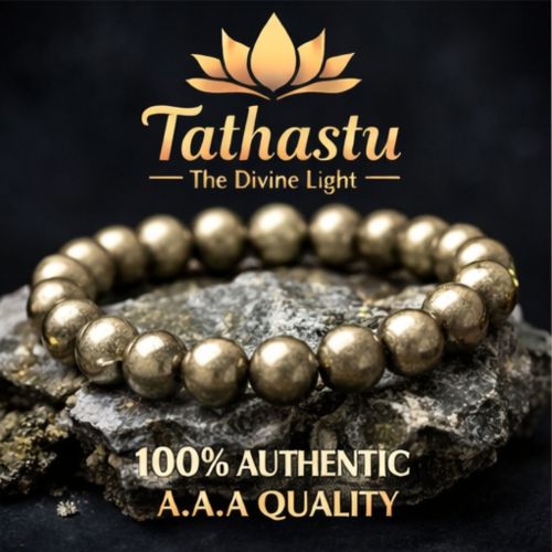 Pyrite Crystal Bracelet (Stone of Wealth & Protection)