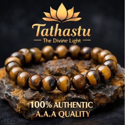 Tiger Eye Crystal Bracelet (Stone of Confidence & Protection)