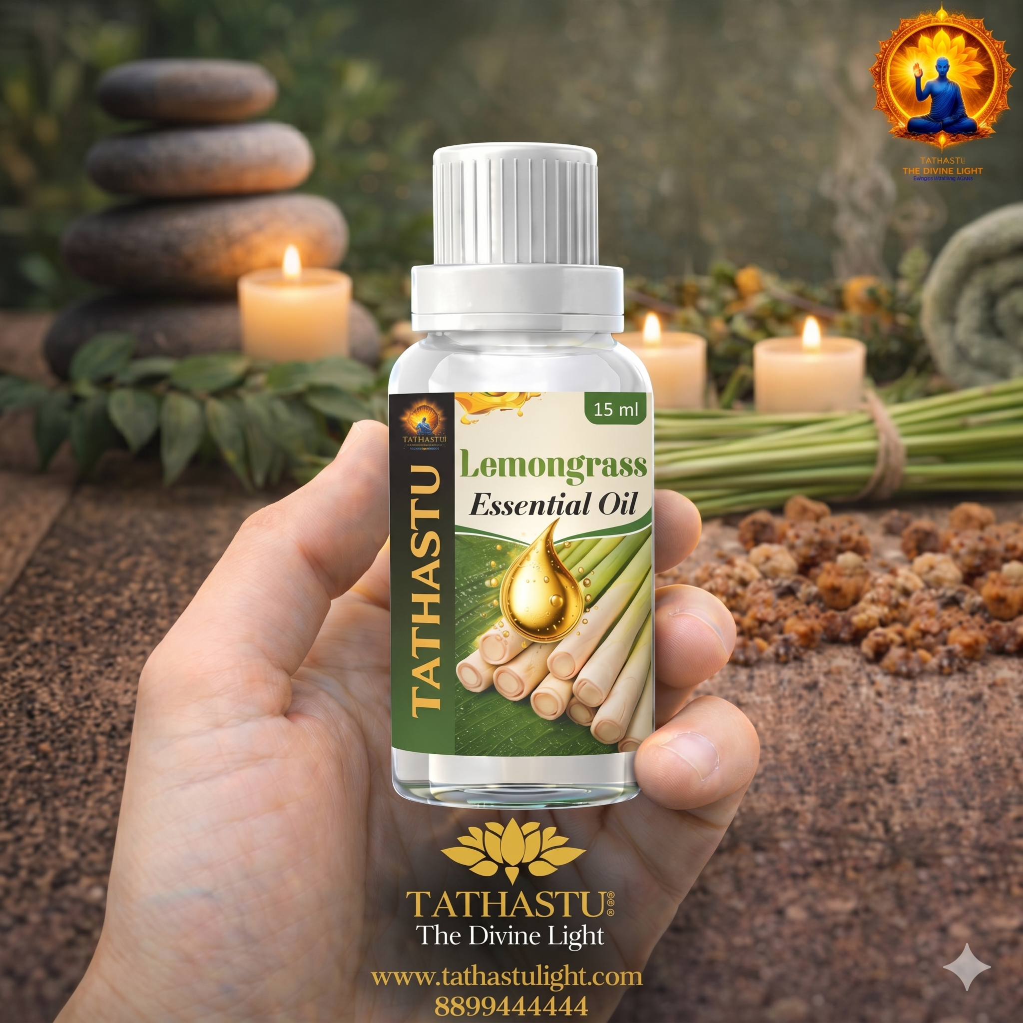 Lemongrass Essential Oil (Solar) - Image 2