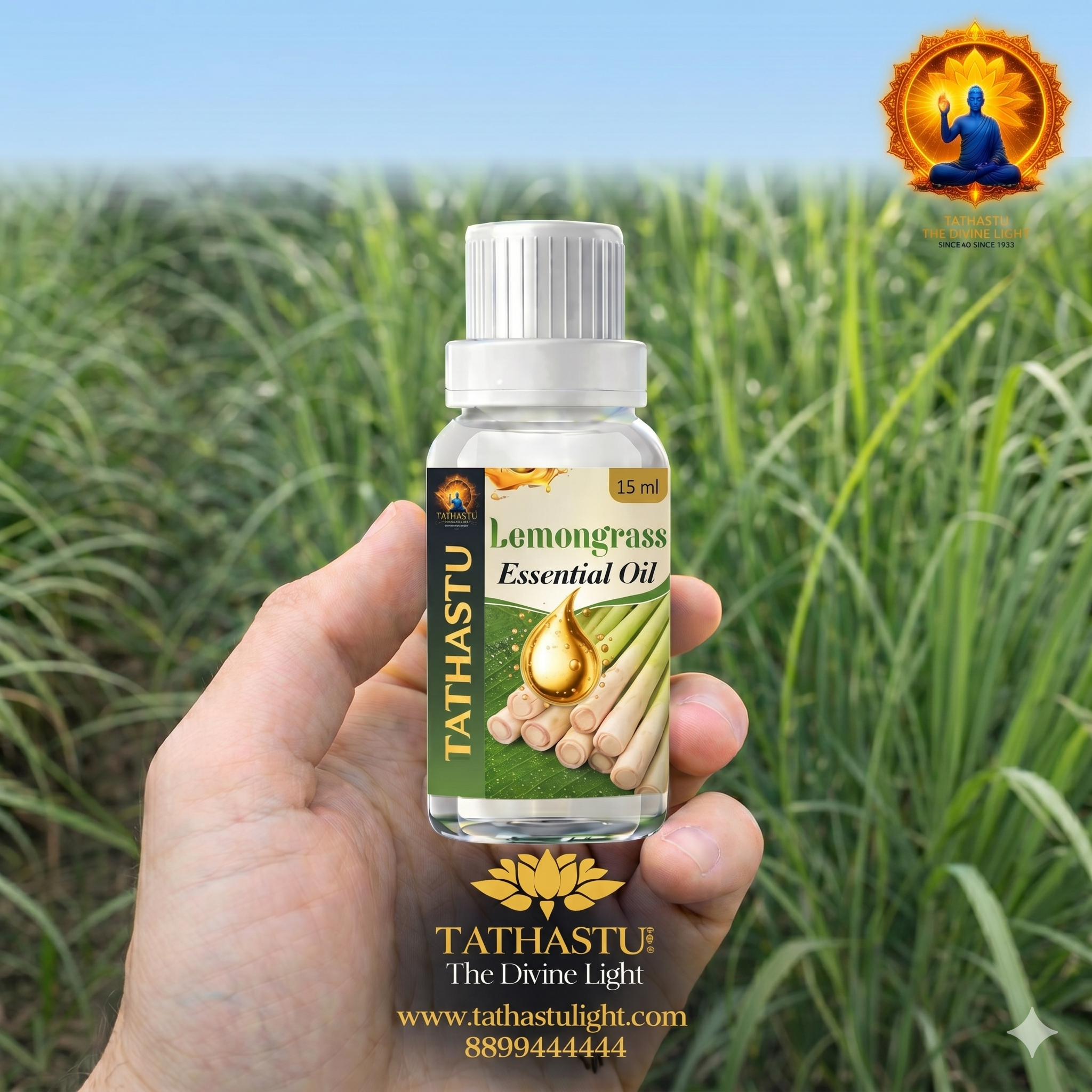 Lemongrass Essential Oil (Solar) - Image 4