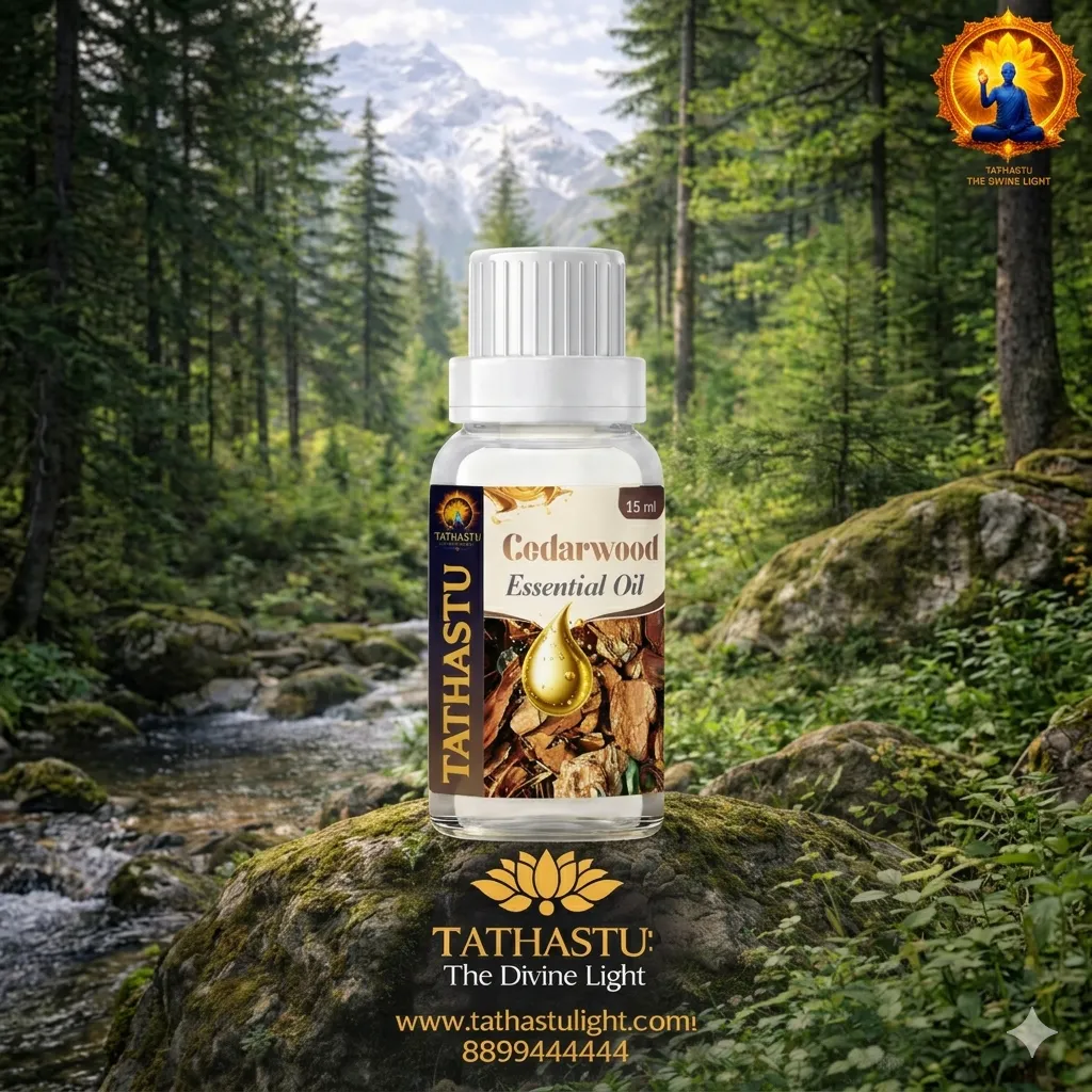 Cedarwood Essential Oil (Earth Star & Root Chakra) - Image 2