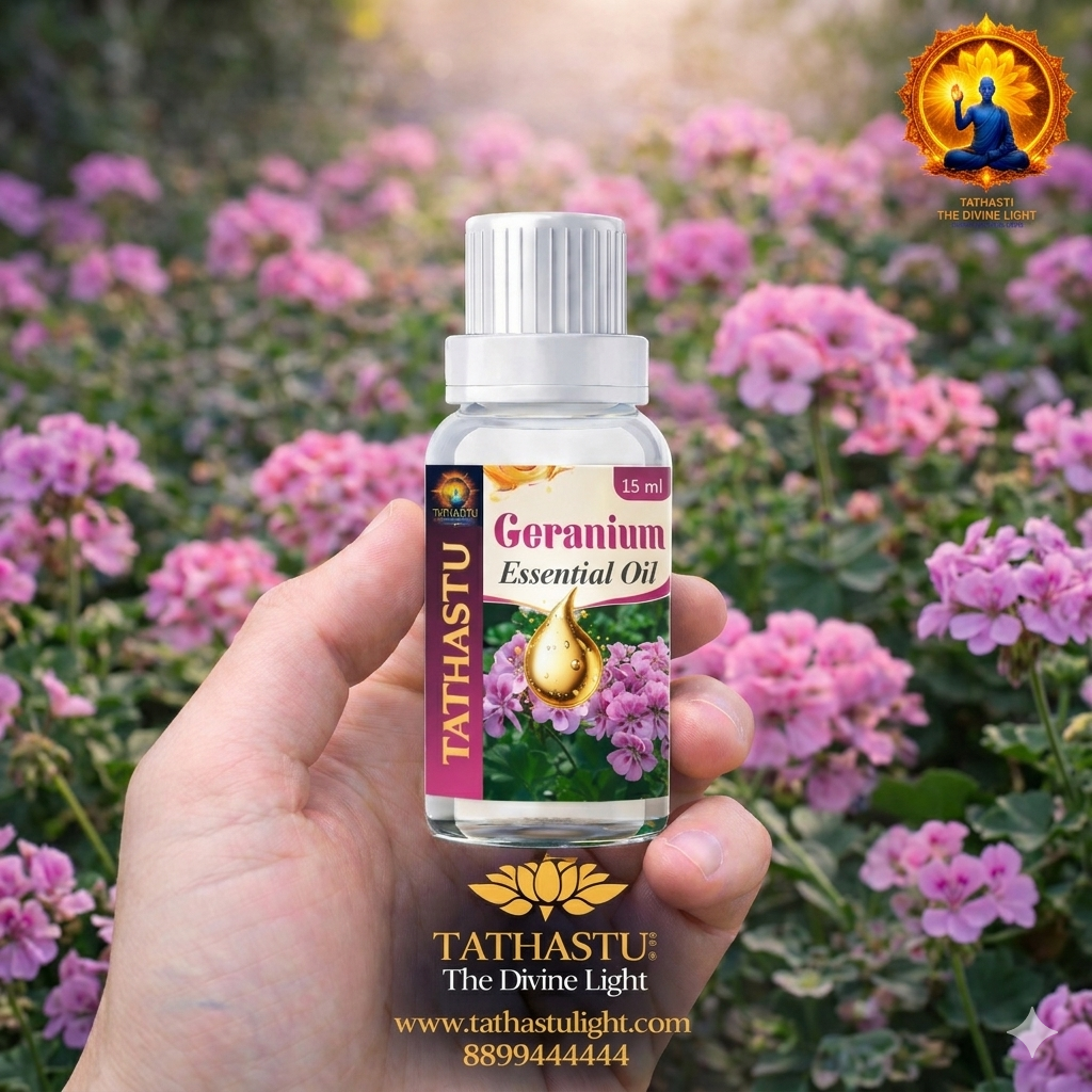 Geranium Essential Oil (Heart Chakra) - Image 2