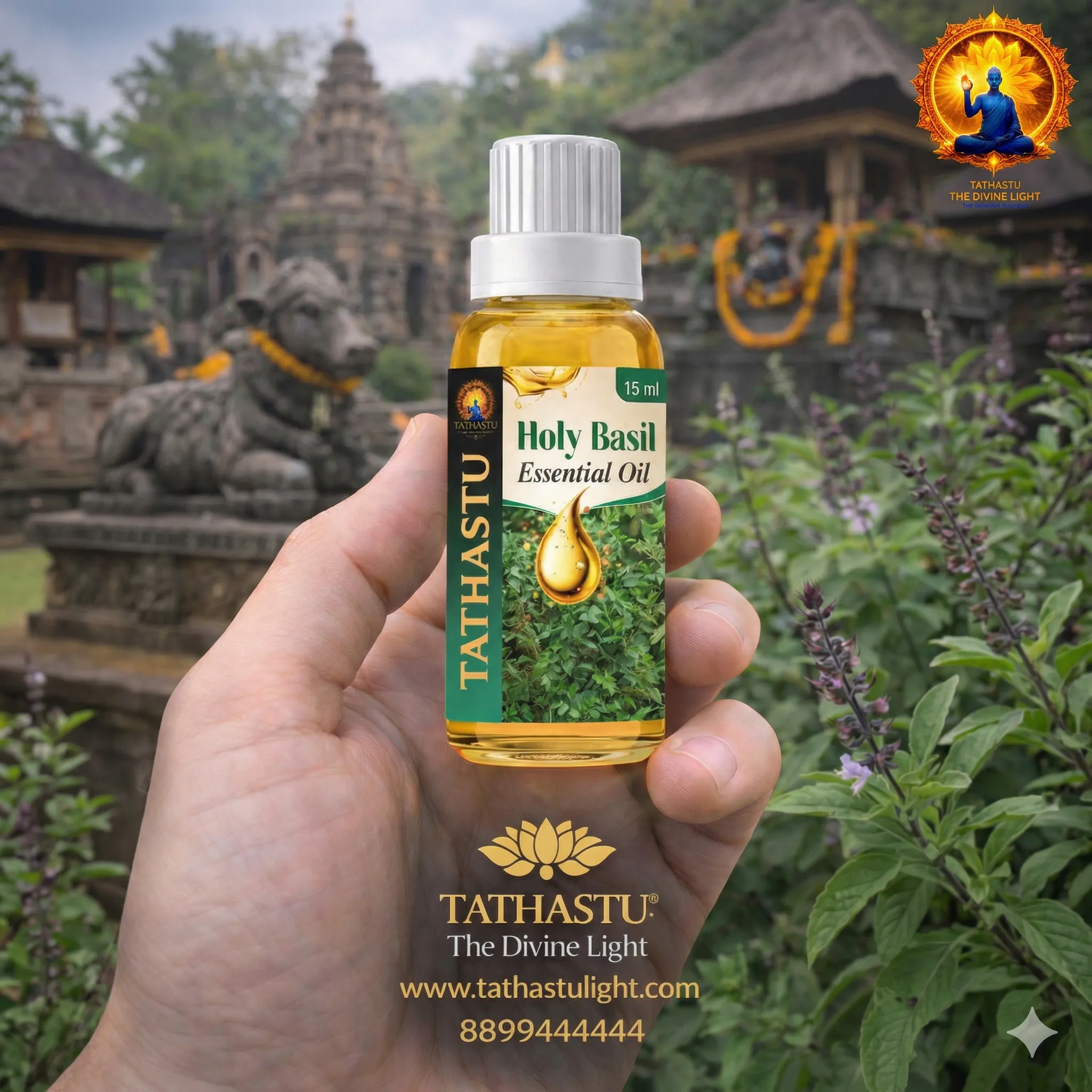 Holy Basil Essential Oil (Root) - Image 4