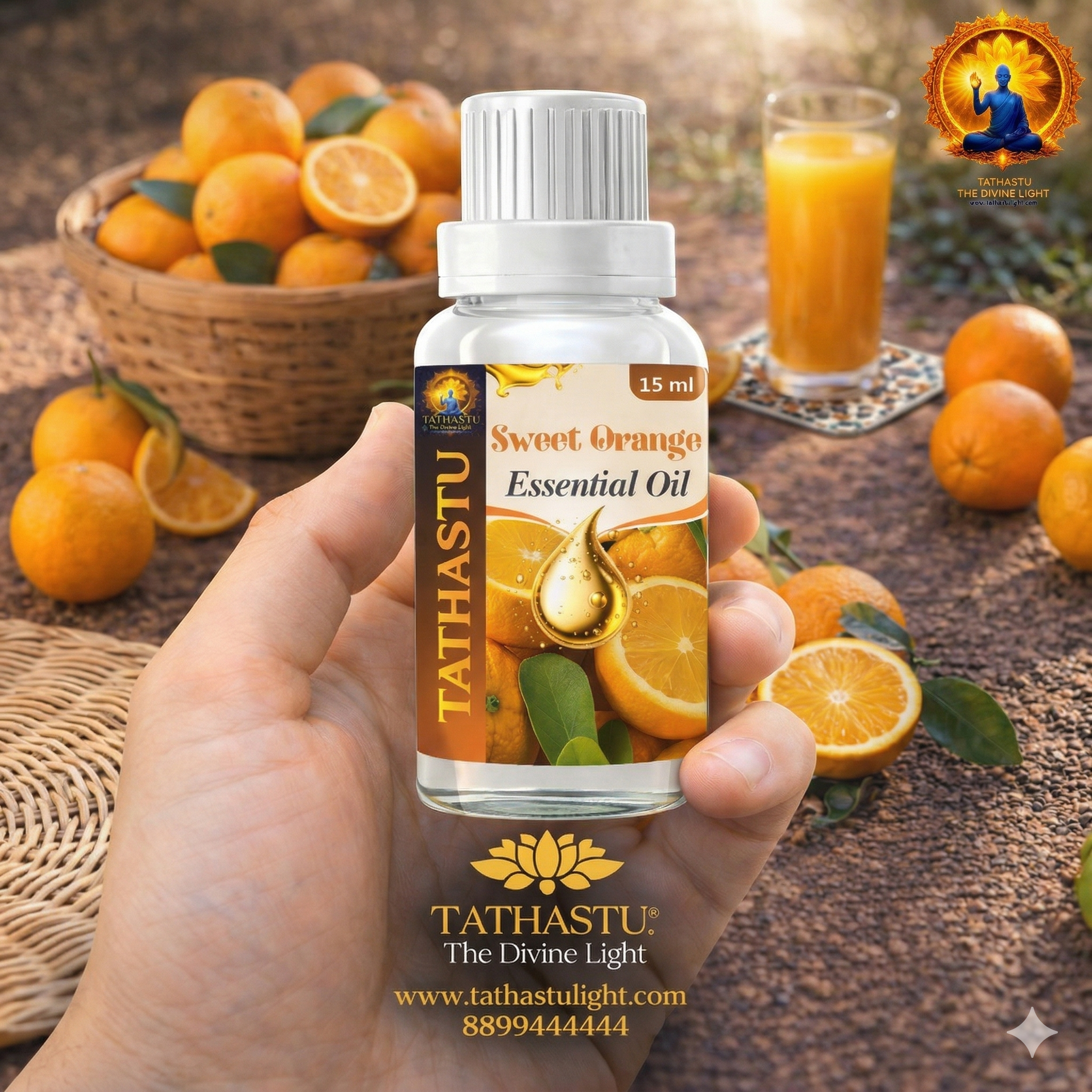 Sweet Orange Essential Oil (SACRAL) - Image 4