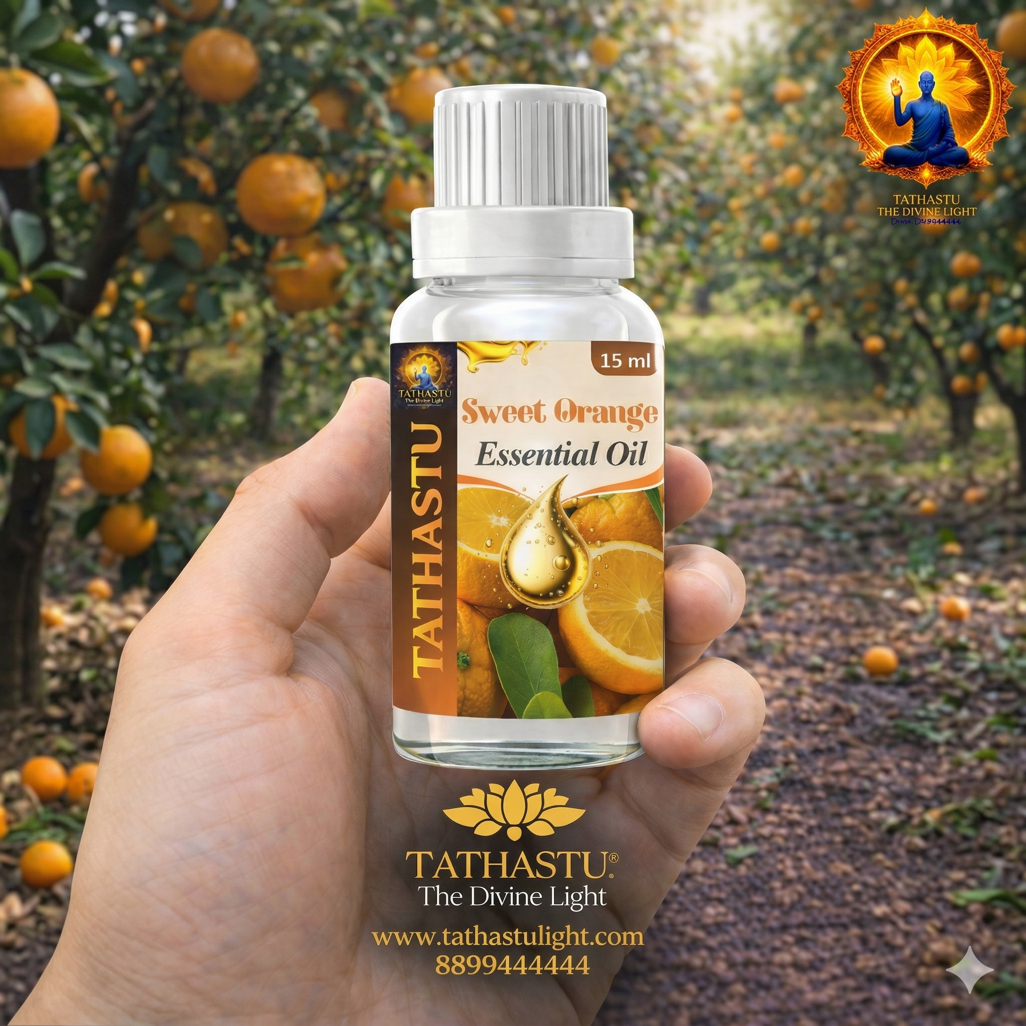 Sweet Orange Essential Oil (SACRAL) - Image 3