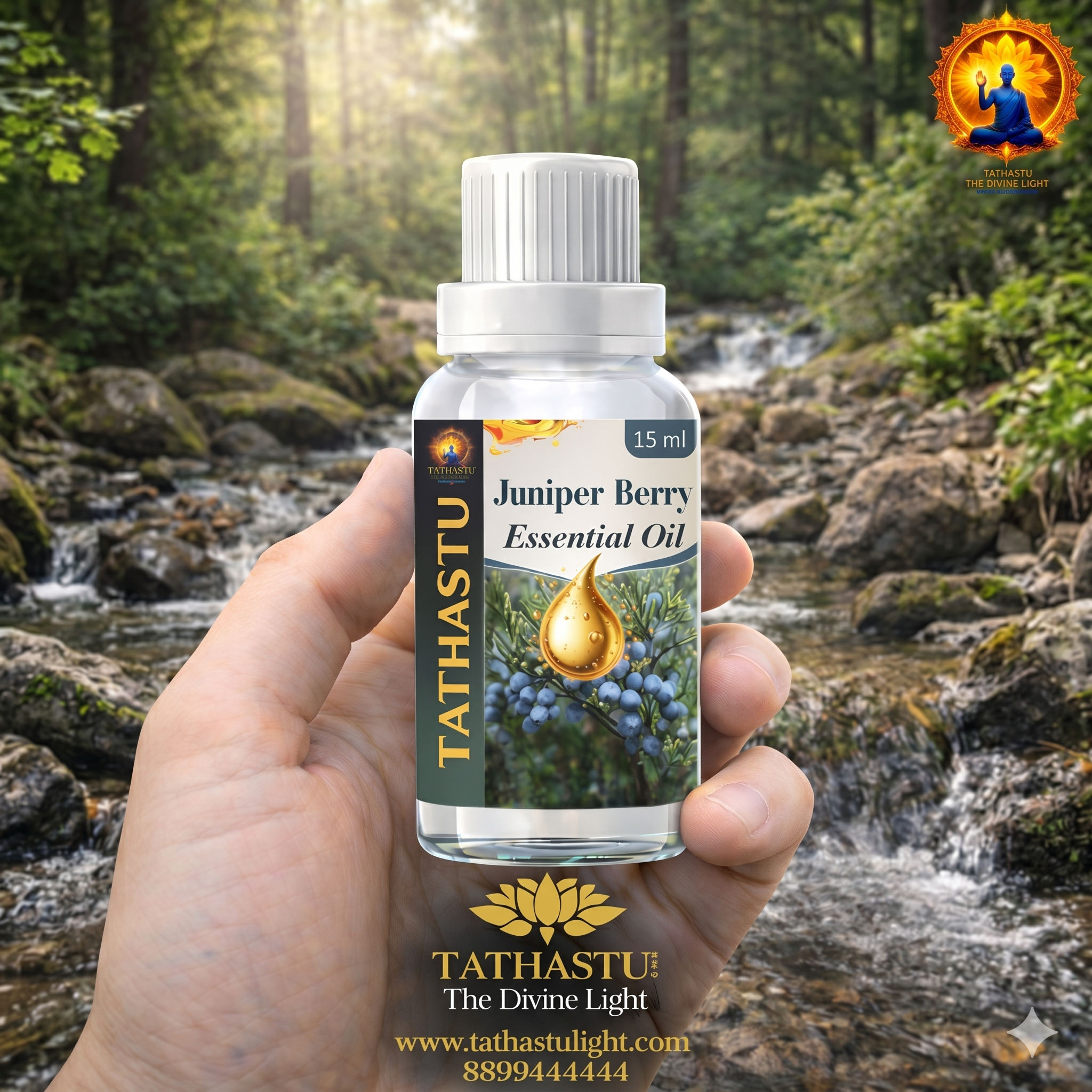 Juniper Berry Essential Oil (Solar Plexus) - Image 2
