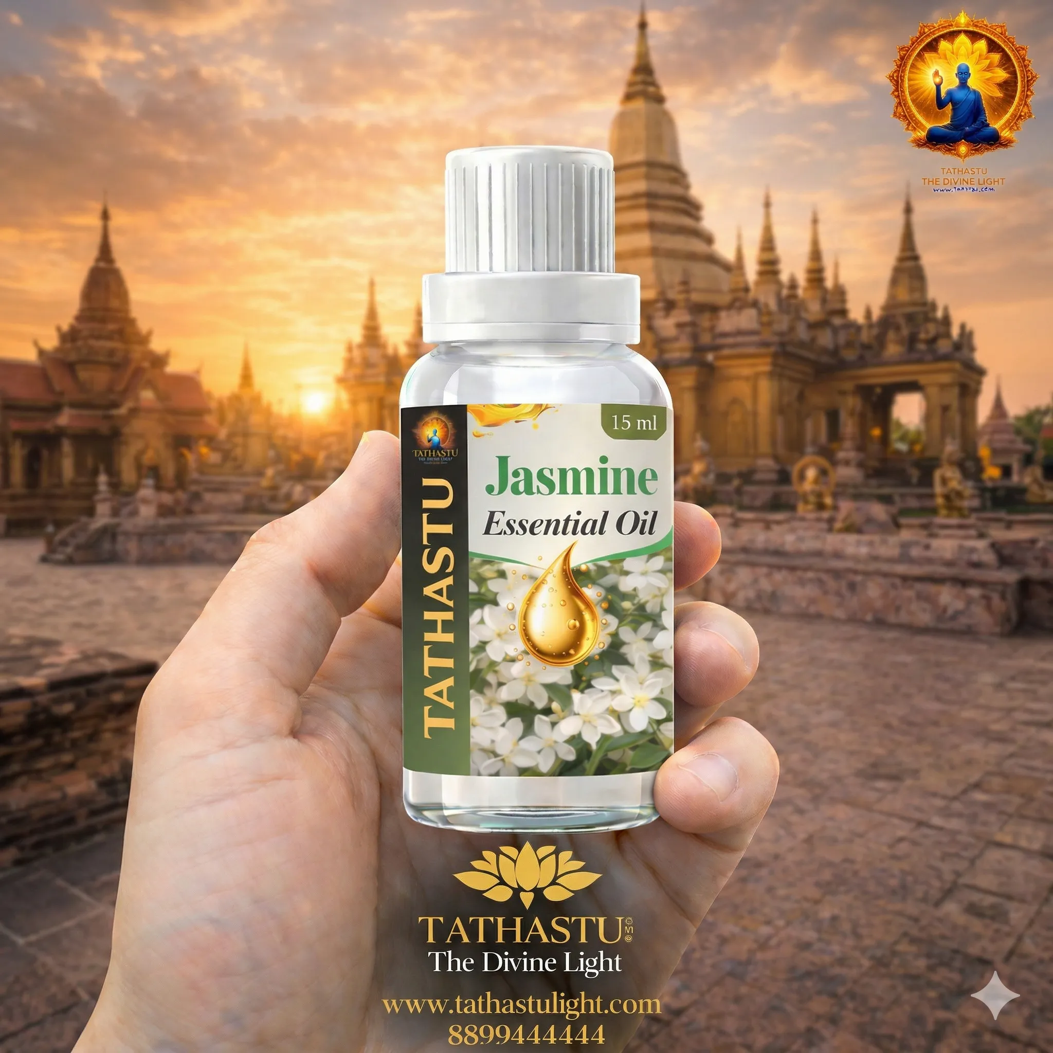 Jasmine Essential Oil (Heart) - Image 4