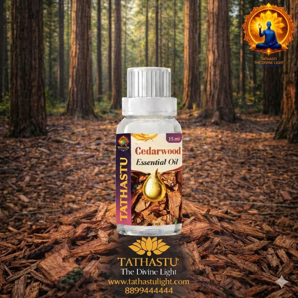 Cedarwood Essential Oil (Earth Star & Root Chakra) - Image 3