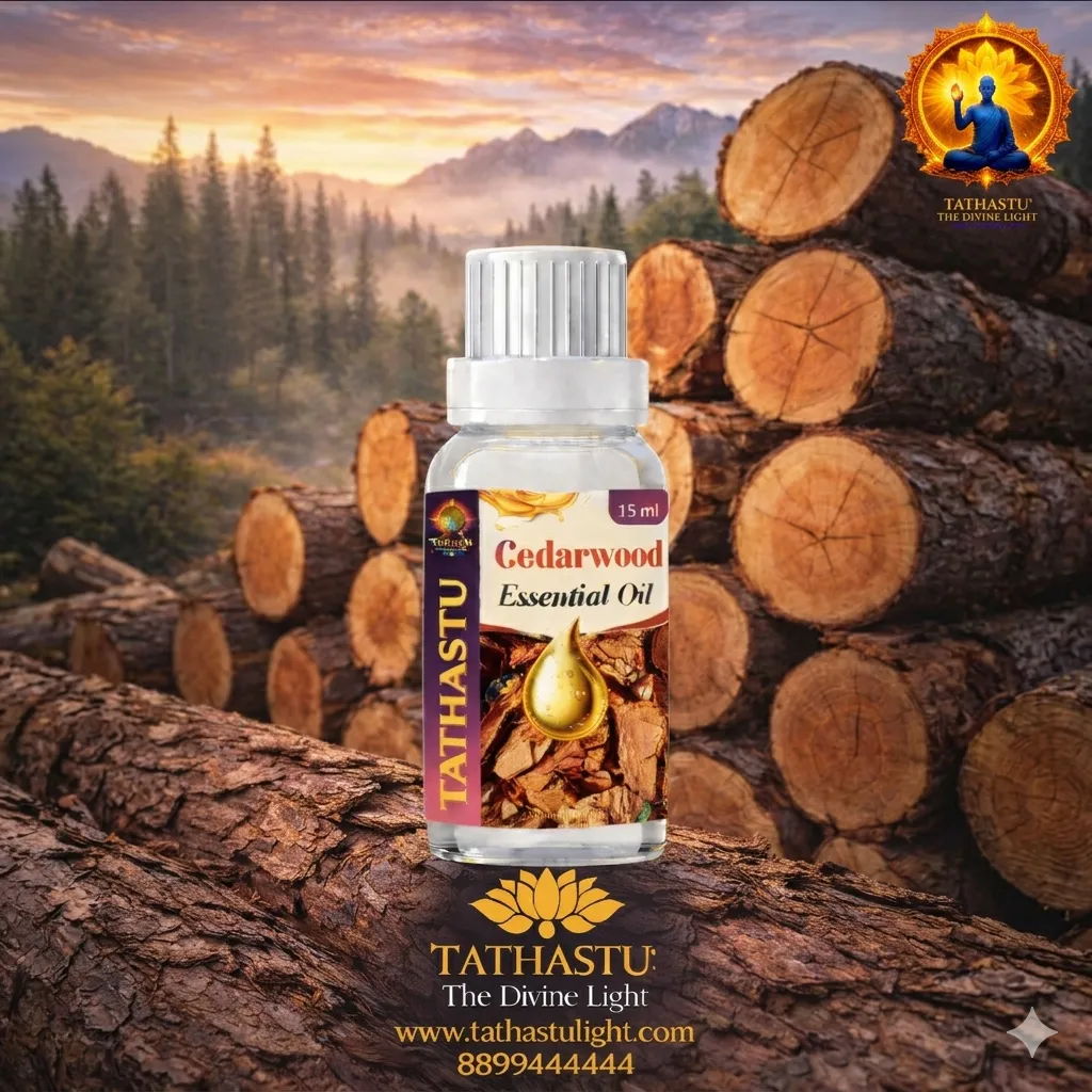 Cedarwood Essential Oil (Earth Star & Root Chakra) - Image 4