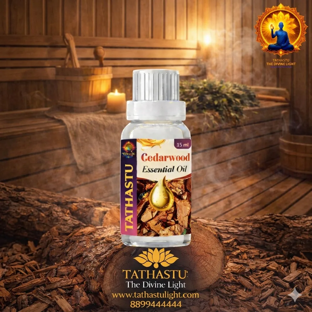 Cedarwood Essential Oil (Earth Star & Root Chakra)
