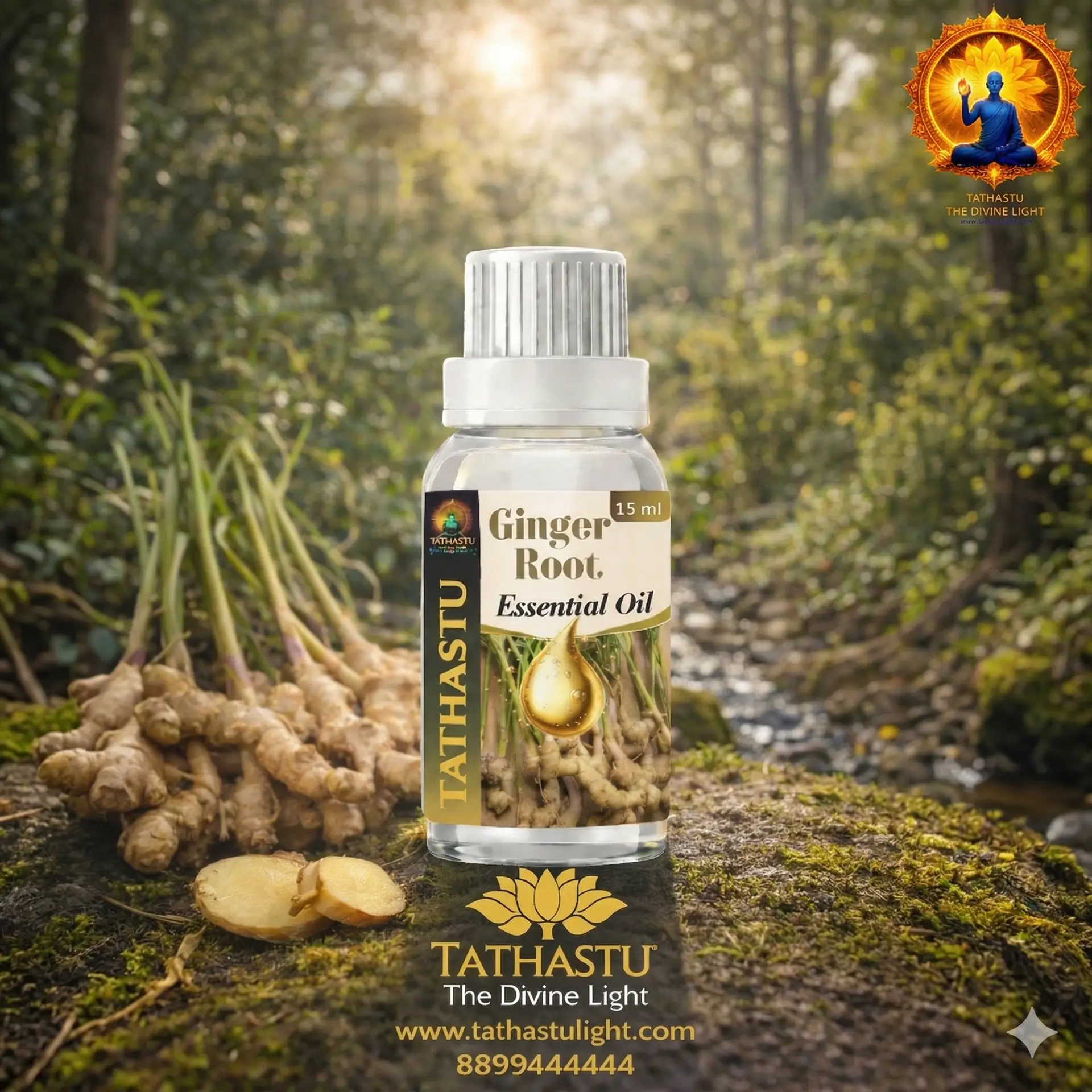 Ginger Root Essential Oil (Solar Plexus Chakra) - Image 4