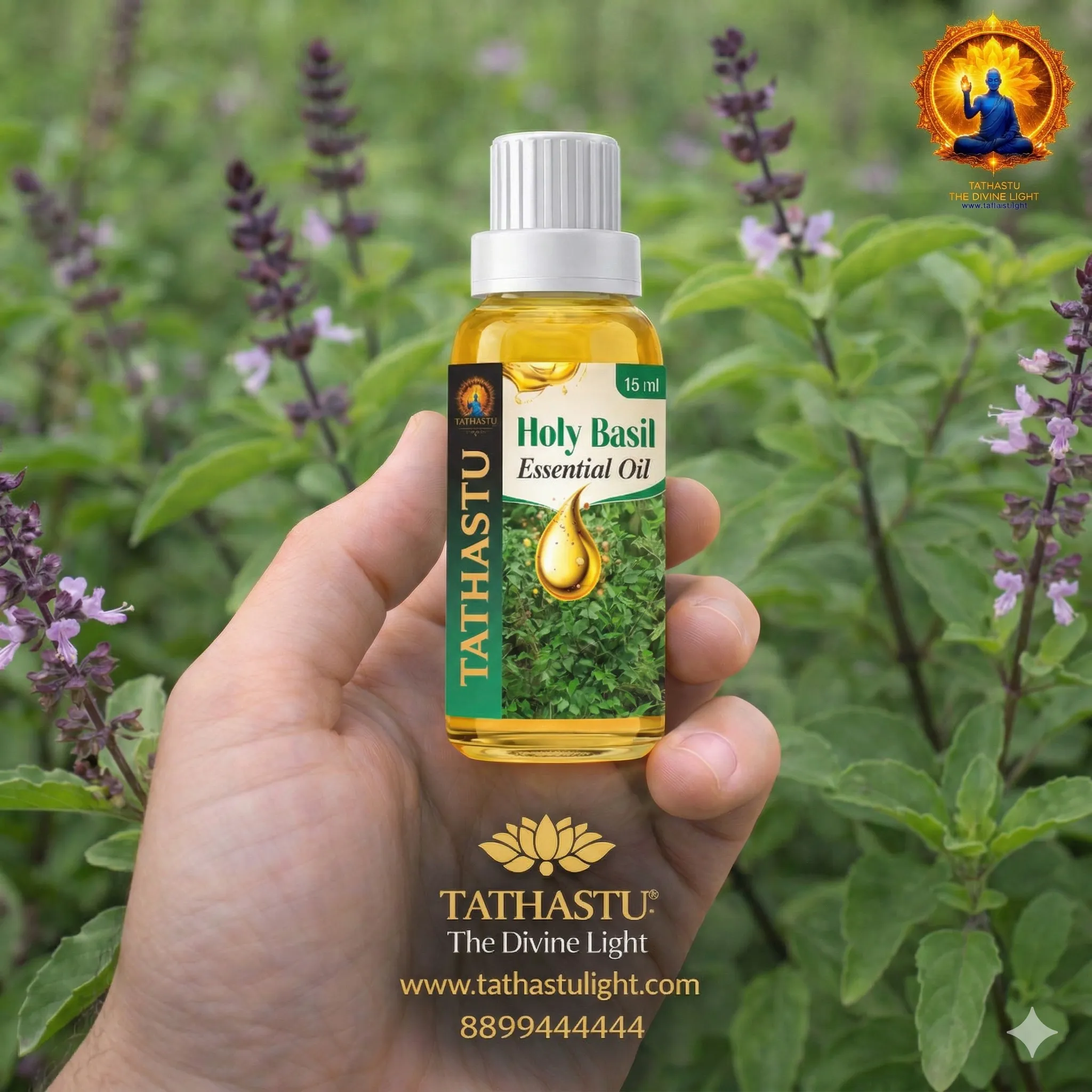 Holy Basil Essential Oil (Root) - Image 3