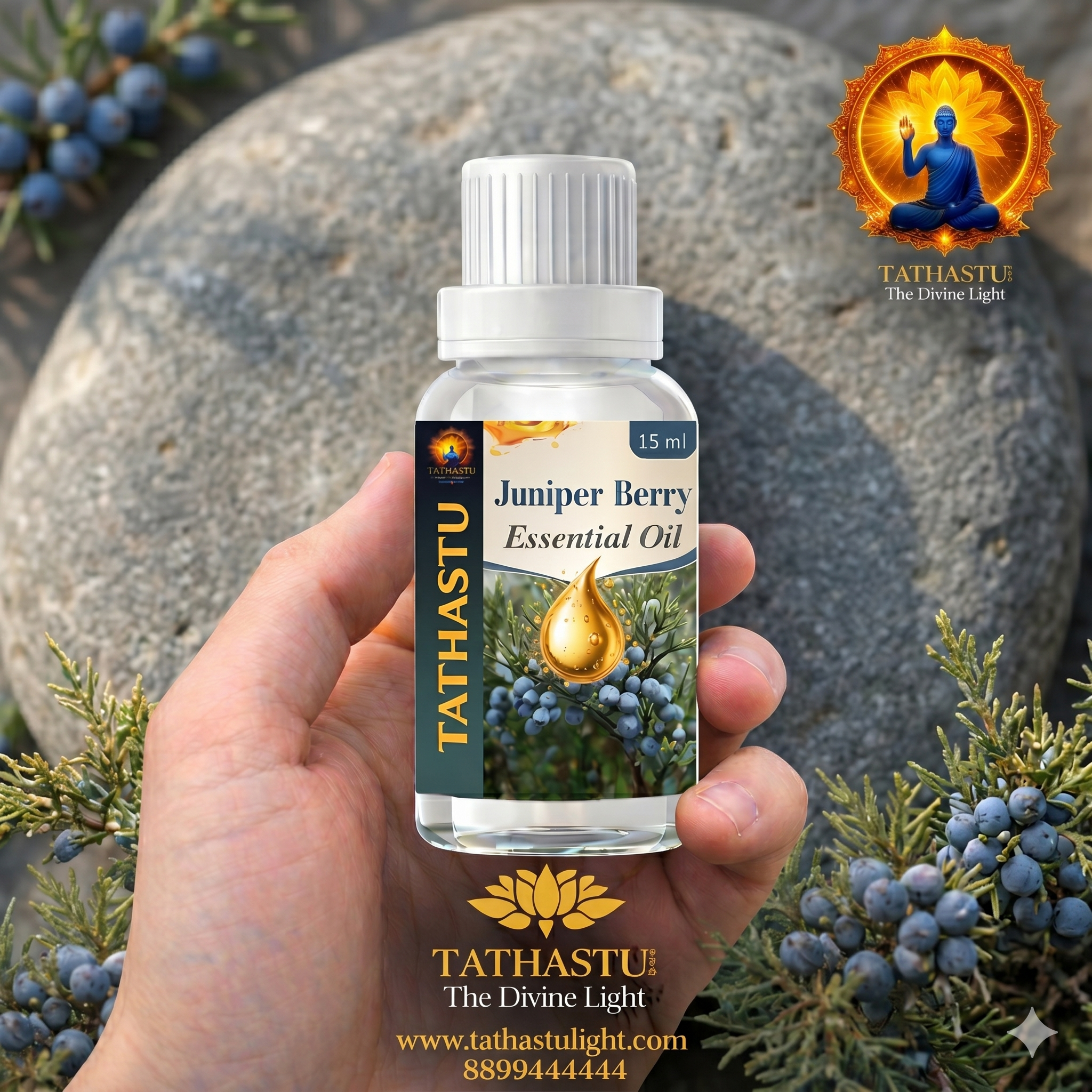 Juniper Berry Essential Oil (Solar Plexus) - Image 3