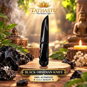 Black Obsidian Knife
