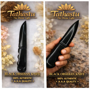 Black Obsidian Knife