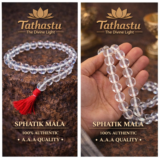 Clear Quartz (Indian Name SPHATIK )