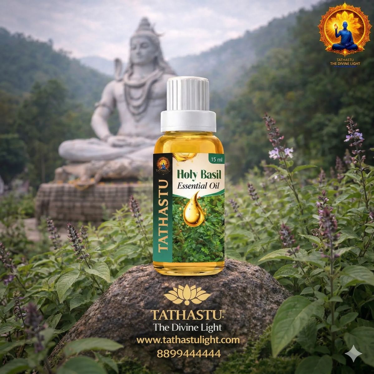 Holy Basil Essential Oil (Root)