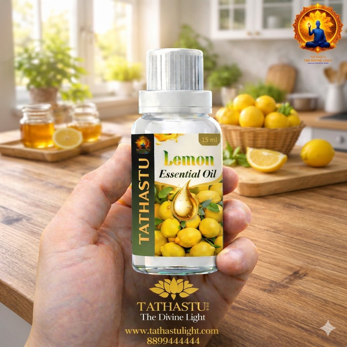 Lemon Essential Oil (Solar Plexus Chakra) - Image 2