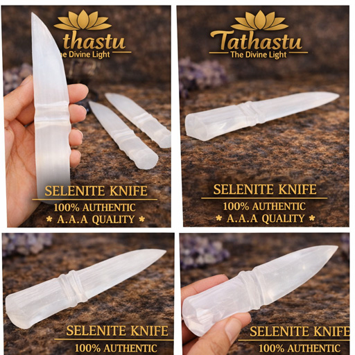 Selenite Knife